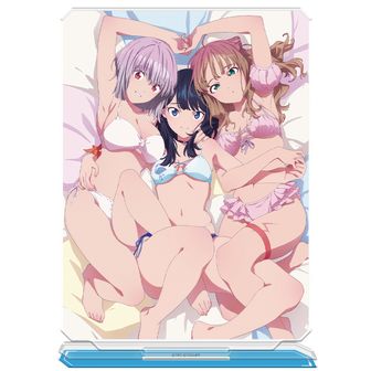 グリッドマン ユニバース_クリアファイル 六花&アカネ&夢芽