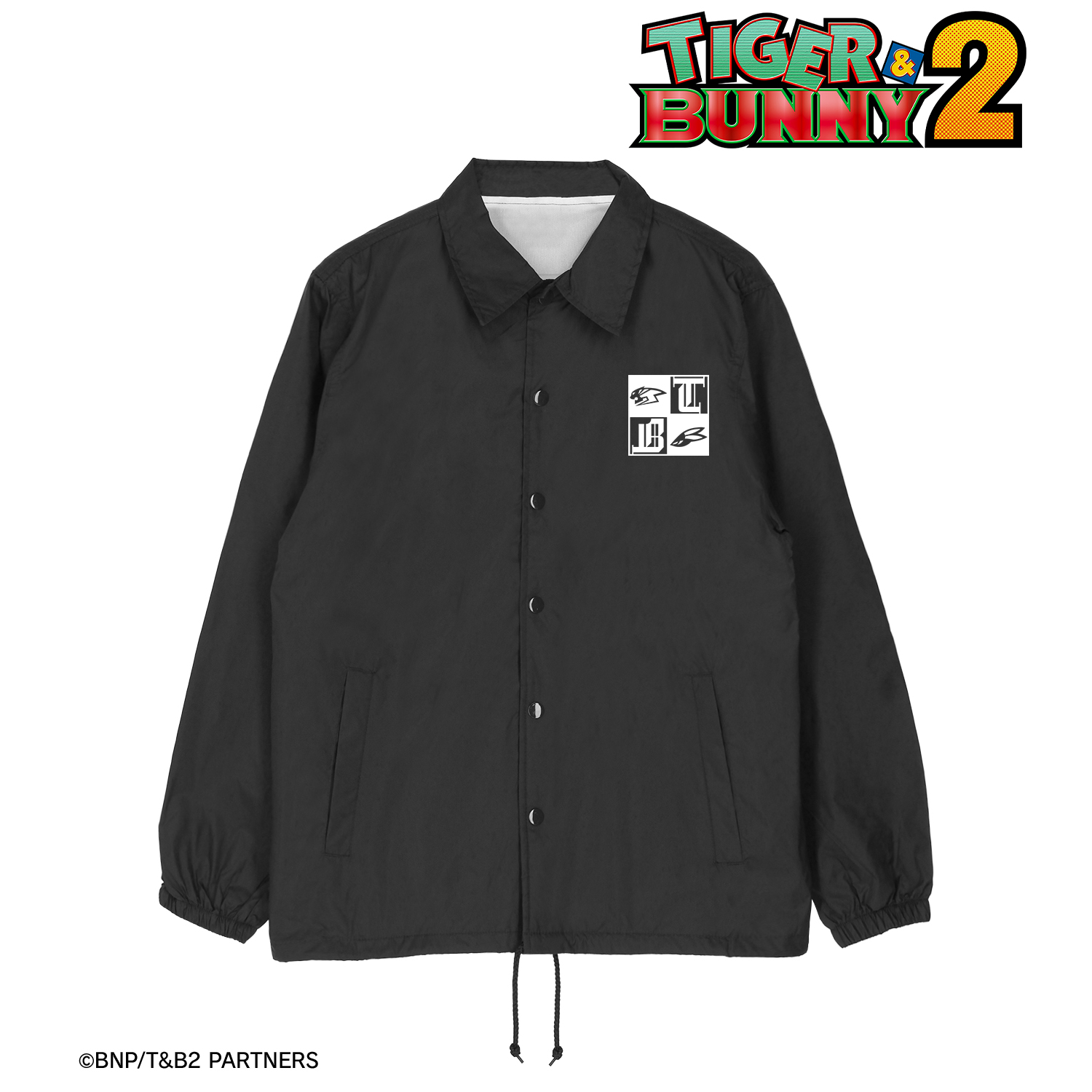 TIGER & BUNNY 2_(サイズ/XL)_ワイルドタイガー＆バーナビー コーチジャケットユニセックス