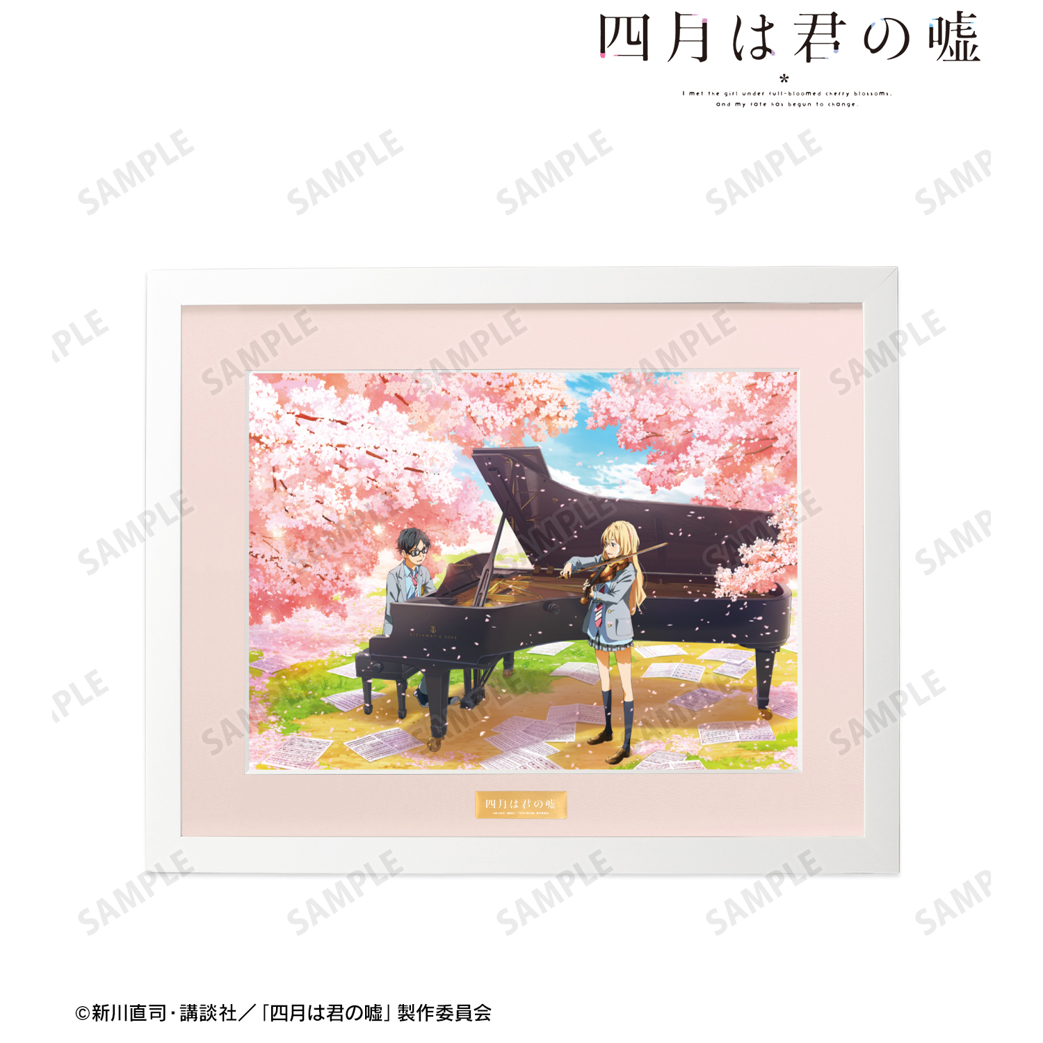 四月は君の嘘_有馬公生&宮園かをり キャラファイングラフ