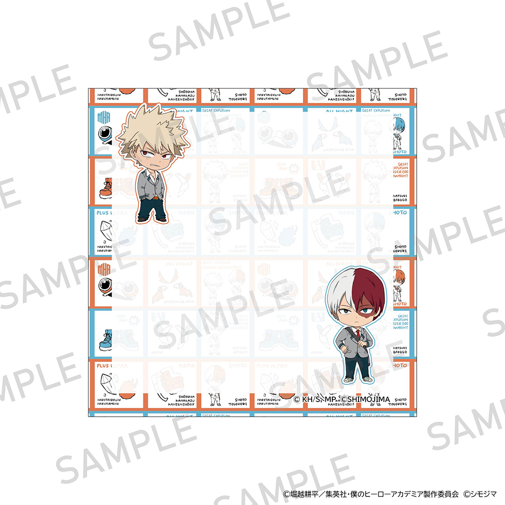 僕のヒーローアカデミア_メモ帳 シモジマコラボver. 爆豪勝己・轟焦凍