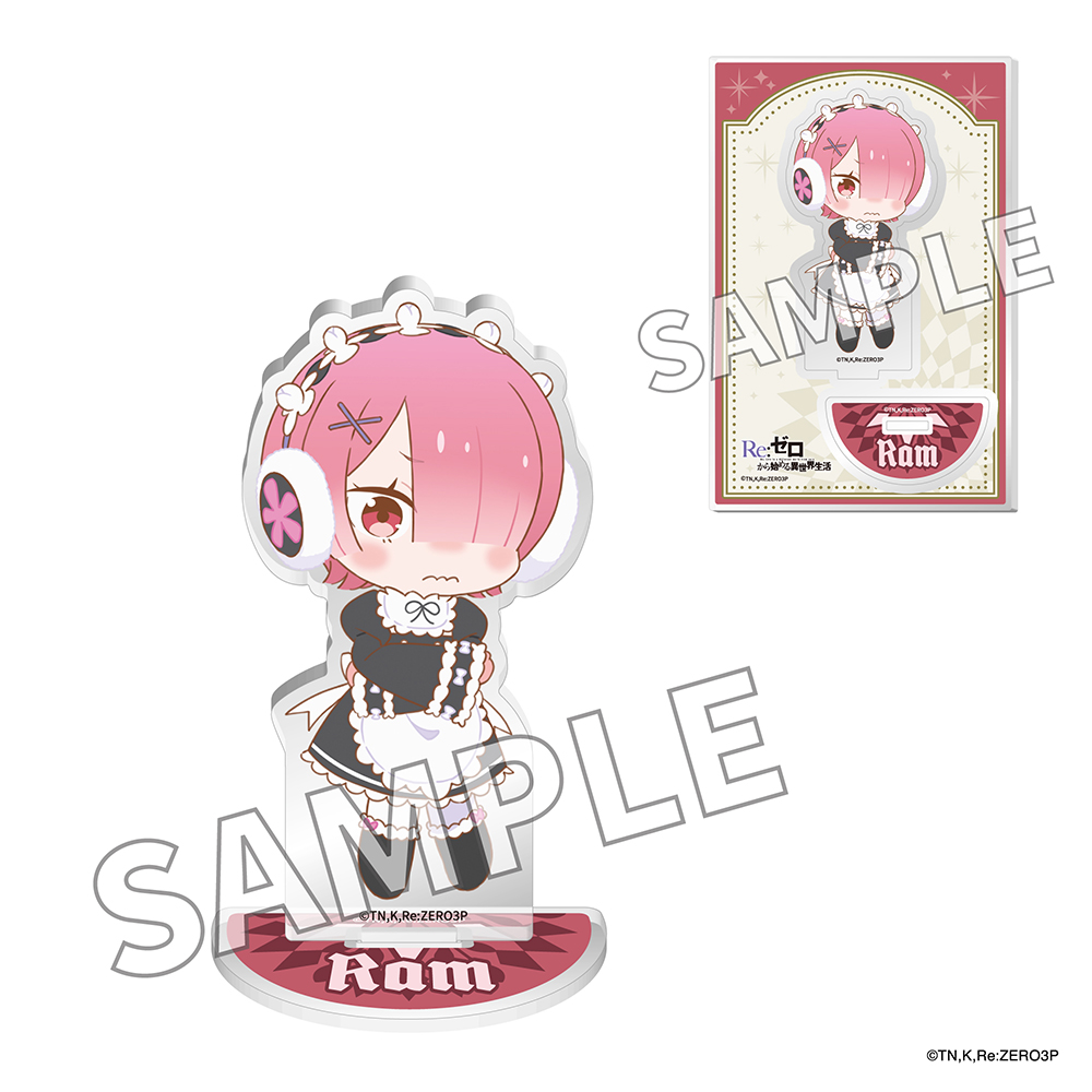 期間限定30％OFF! Re:ゼロから始める異世界生活_ミニキャラ アクリルスタンド コミック・アニメ