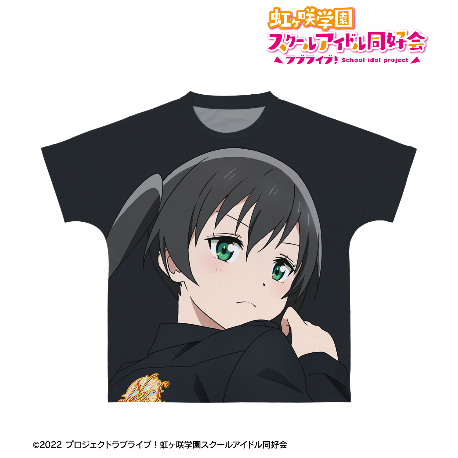 虹ヶ咲 近江彼方 フルグラフィックTシャツ Sサイズ （DiverDiva