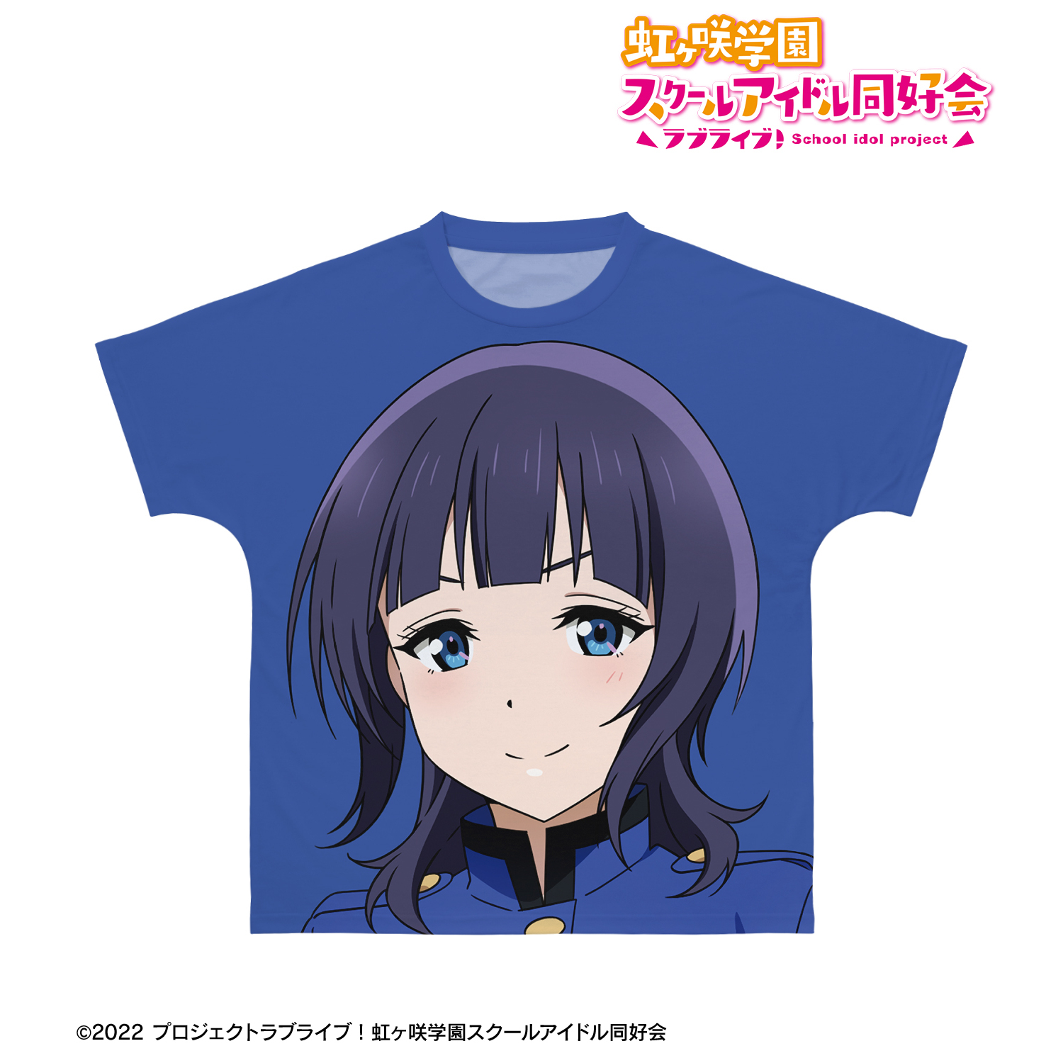 ラブライブ！虹ヶ咲学園スクールアイドル同好会_(サイズ/L)_描き下ろし 朝香果林 繚乱！ビクトリーロードver. フルグラフィックTシャツユニセックス