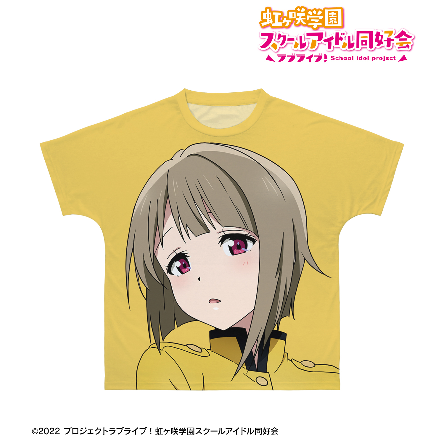 ラブライブ！虹ヶ咲学園スクールアイドル同好会_(サイズ/XL)_描き下ろし 中須かすみ 繚乱！ビクトリーロードver. フルグラフィックTシャツユニセックス