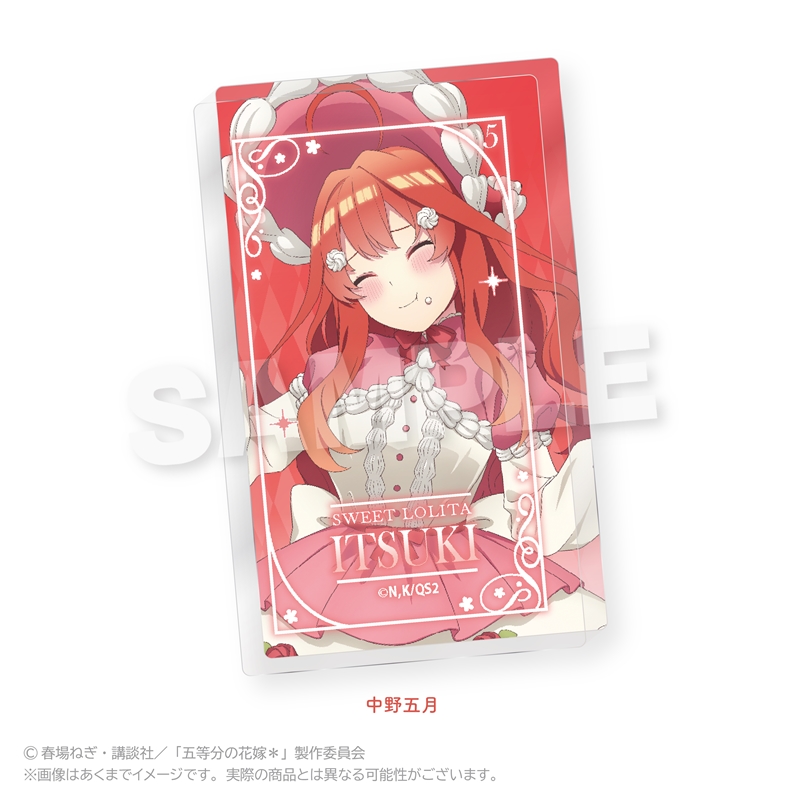 五等分の花嫁＊_アクリルブロック スイーツロリータver. 中野五