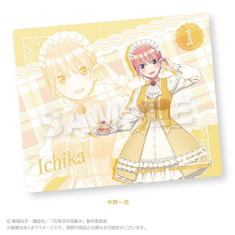 五等分の花嫁＊_マウスパッド　スイーツロリータver.　中野一花