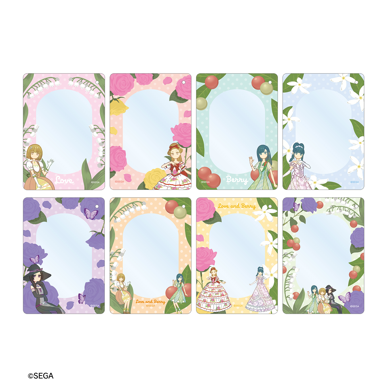 オシャレ魔女 ラブ and ベリー_トレーディング Botania B8硬質ケース(単位/BOX)【コンプリートBOX/8パック入り】(事後販売商品)
