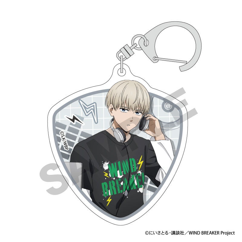 WIND BREAKER_トレーディングアクリルキーホルダー バンド