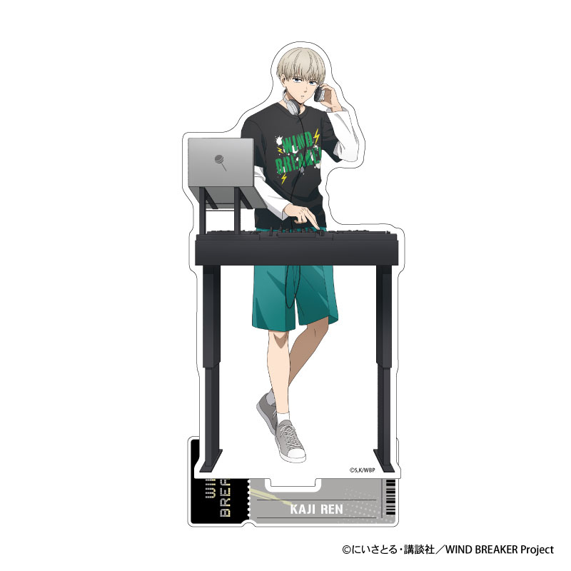 WIND BREAKER_アクリルスタンド　梶蓮　バンド