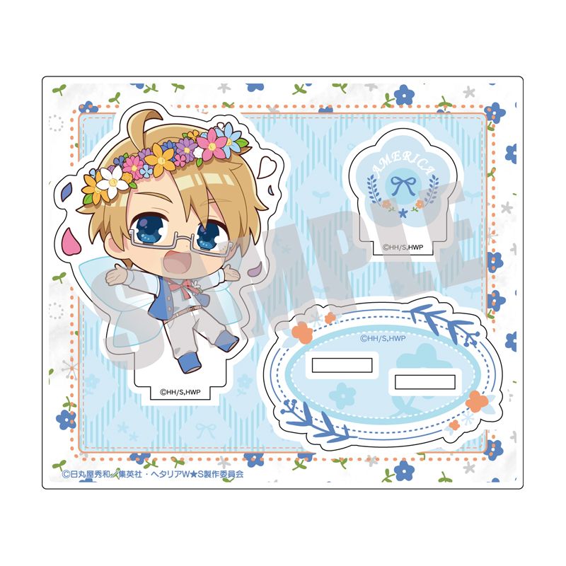 ヘタリア World☆Stars_アクリルスタンド アメリカ Spring fairy ver