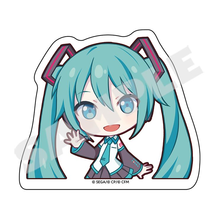 【非売品】プロジェクトセカイ カラフルステージ！ 初音ミク ポスター&シール プロジェクトセカイ カラフルステージ! feat.初音ミク_ステッカー 初音