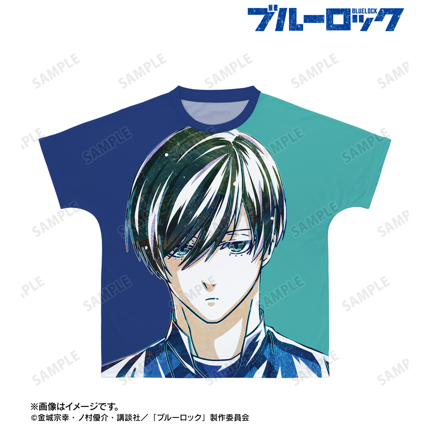 ブルーロック_(サイズ/XL)_糸師 凛 Ani-Art 第3弾 フルグラフィックTシャツユニセックス