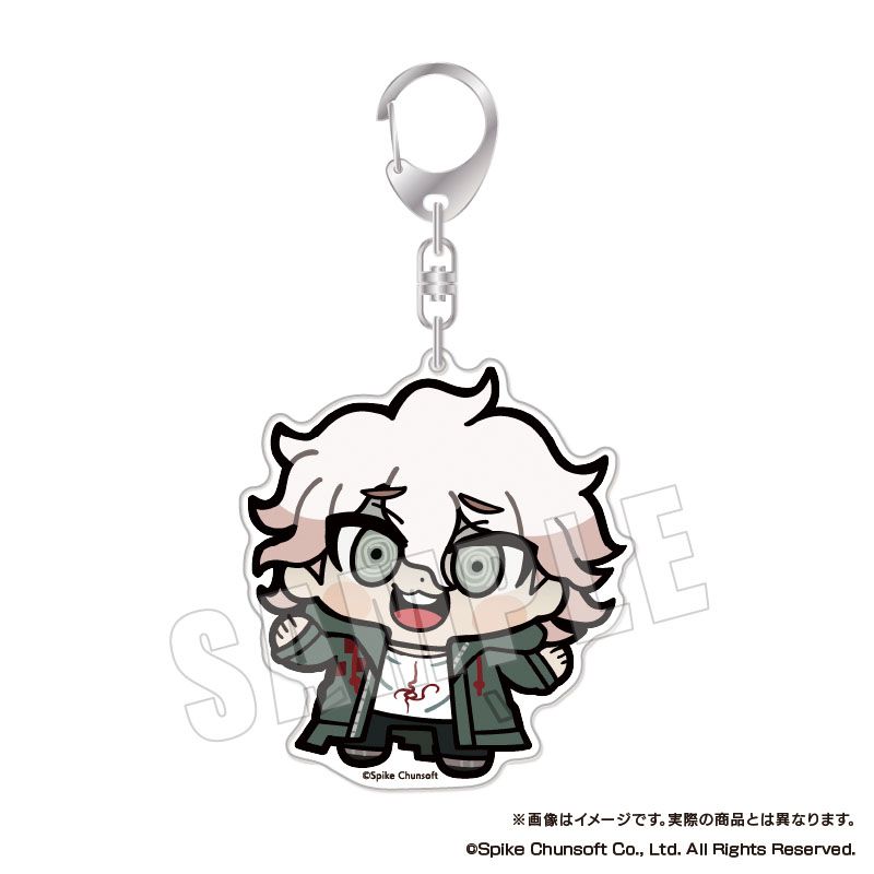 ダンガンロンパシリーズ×ぶくぶ_おおきめアクリルキーホルダー 09 狛枝