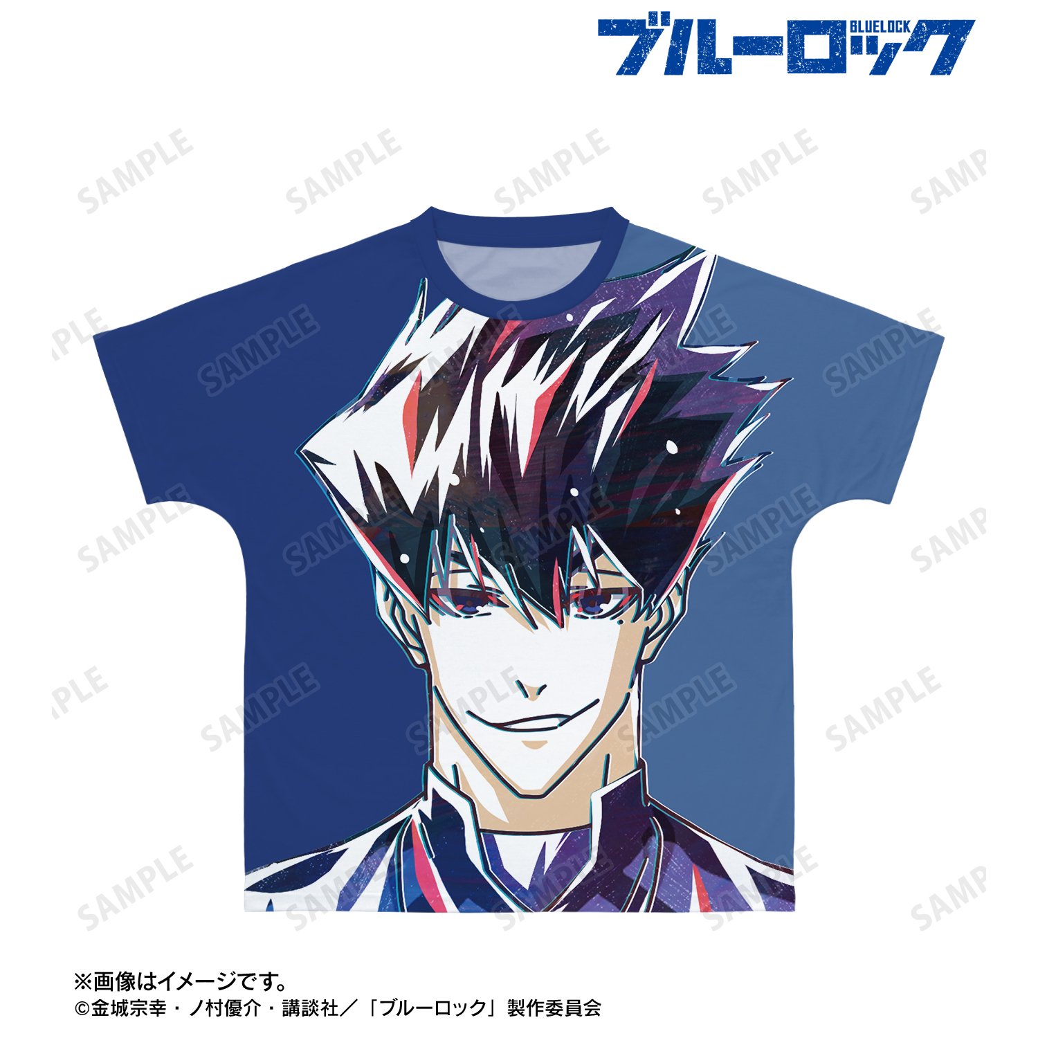 ブルーロック_(サイズ/L)_烏 旅人 Ani-Art 第3弾 フルグラフィックTシャツユニセックス