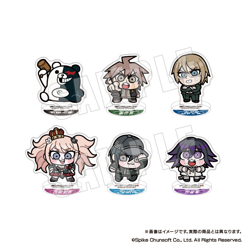ダンガンロンパシリーズ×ぶくぶ_ちいさめアクリルスタンド Vol.1【BOX／6個入り】