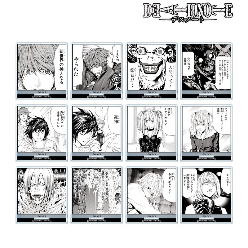 DEATH NOTE_トレーディングコマアクリルスタンド(単位/コンプリートBOX