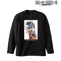 デスノート　限定タペストリー　DEATH NOTE Light and L DEATH NOTE_(サイズ/L)_夜神 月&リューク ロングTシャツユニセックス