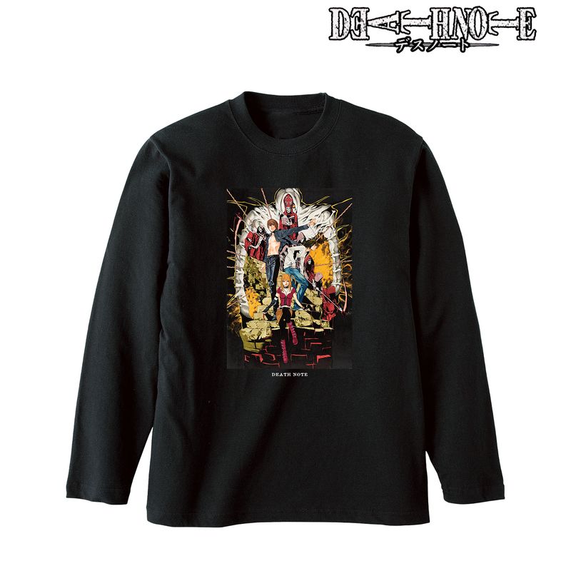 れ*ん様 1点のみ激レア デスノート DEATH NOTE アニメ ロングTシャ DEATH NOTE_(サイズ/XL)_集合 ロングTシャツユニセックス | DEATH NOTE