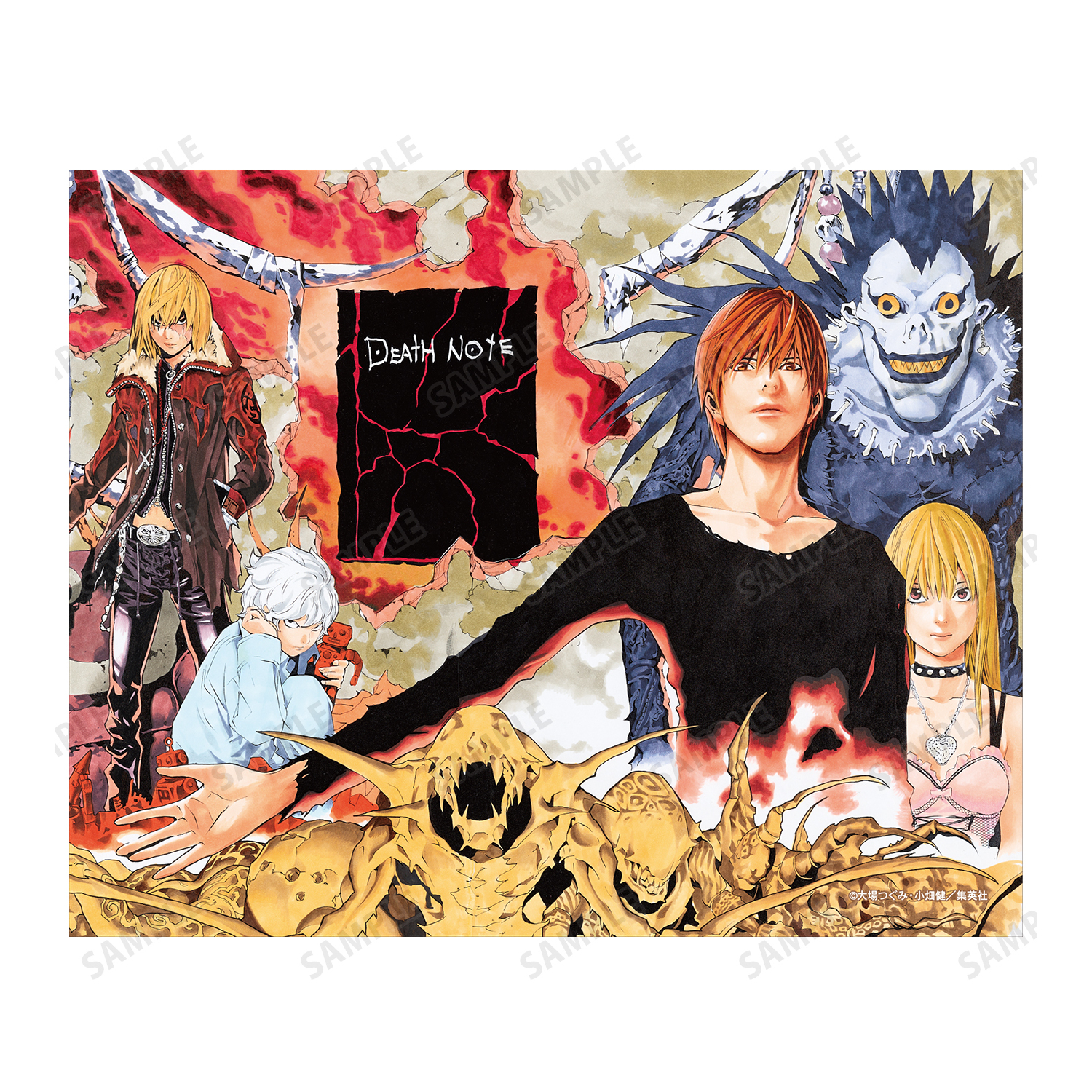 縦120cm デス・ノート L スクロールキャンバスポスター Amazon.co.jp: 小畑健展 DEATH NOTE ポスター デスノート L エル