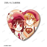 夢色パティシエール_トレーディングハート型缶バッジ(単位/BOX