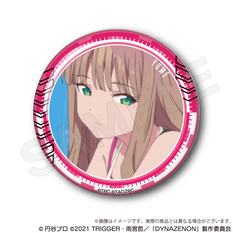 ダイナゼノン　ムジナ　スイーツパラダイス　缶バッジ　5個 SSSS.DYNAZENON キャラバッジコレクション ダイナゼノン
