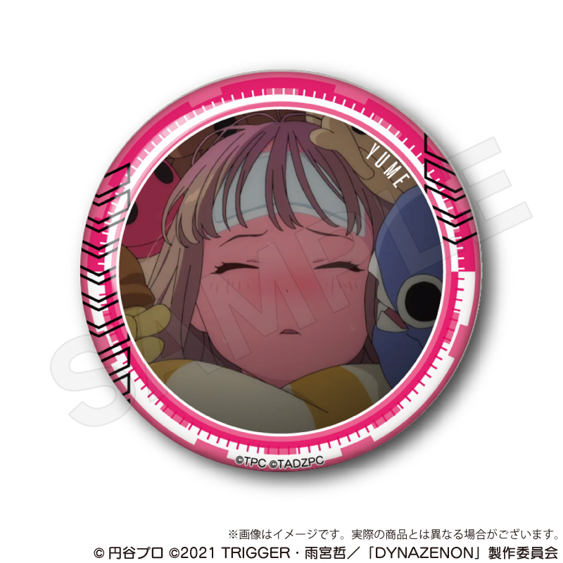 ダイナゼノン　ムジナ　スイーツパラダイス　缶バッジ　5個 SSSS.DYNAZENON キャラバッジコレクション ダイナゼノン