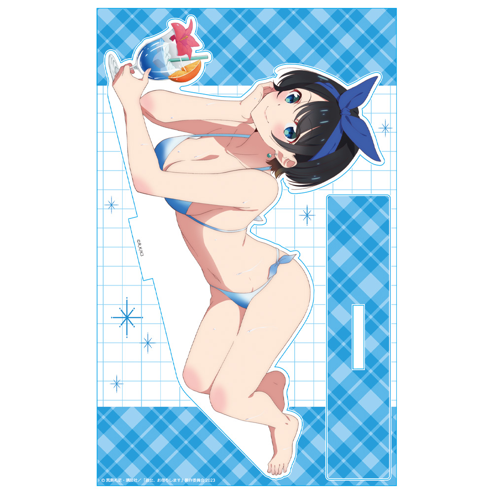 彼女、お借りします_アクリルキャラスタンド 更科瑠夏 水着ver. | 公式