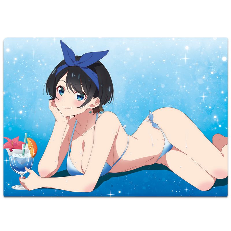 彼女、お借りします_クリアファイル 更科瑠夏 水着ver. | 彼女、お借り