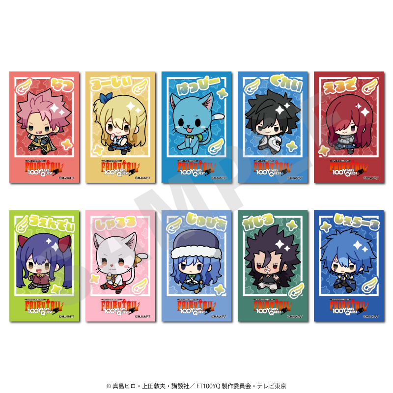 FAIRY TAIL 100年クエスト_チェキ風カード【BOX／10個入り】