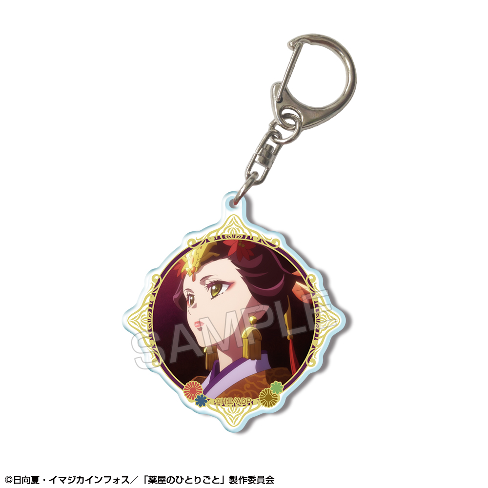薬屋のひとりごと_アクリルキーホルダー デザイン12(楼蘭妃