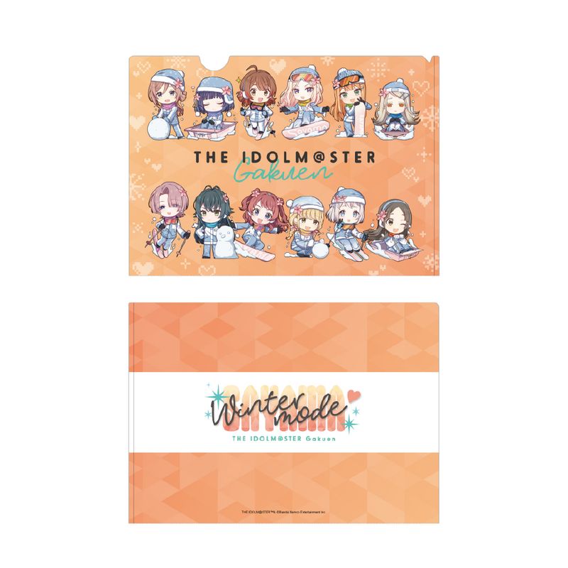 学園アイドルマスター　学マス　集合　ミニキャラ　クリアファイル　11点セット 学園アイドルマスター_クリアファイル_ミニキャラ集合 | アイドル