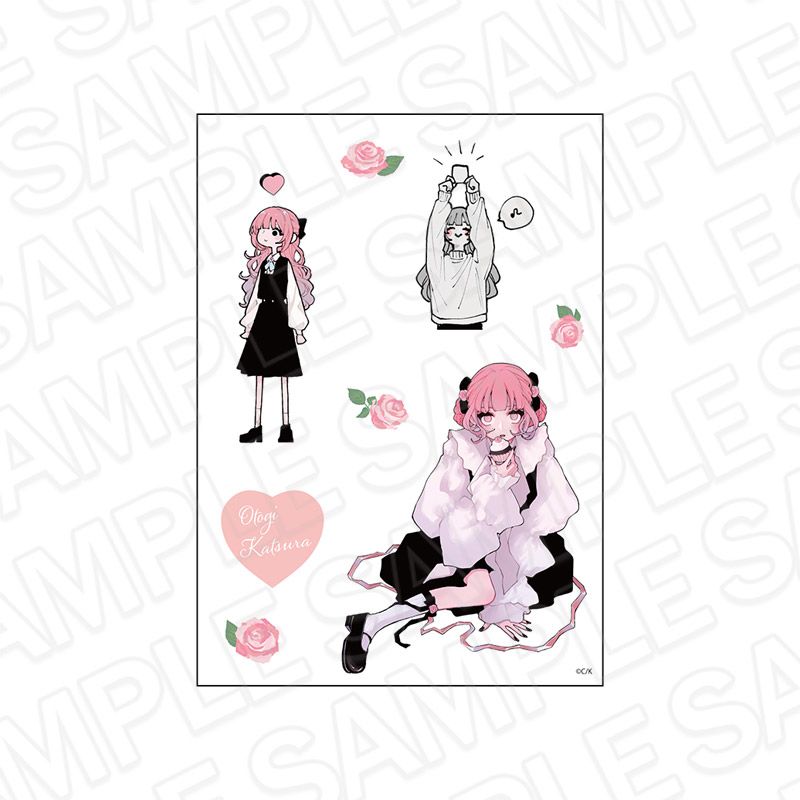 恋せよまやかし天使ども_ステッカーシート 桂 おとぎ Valentine ver