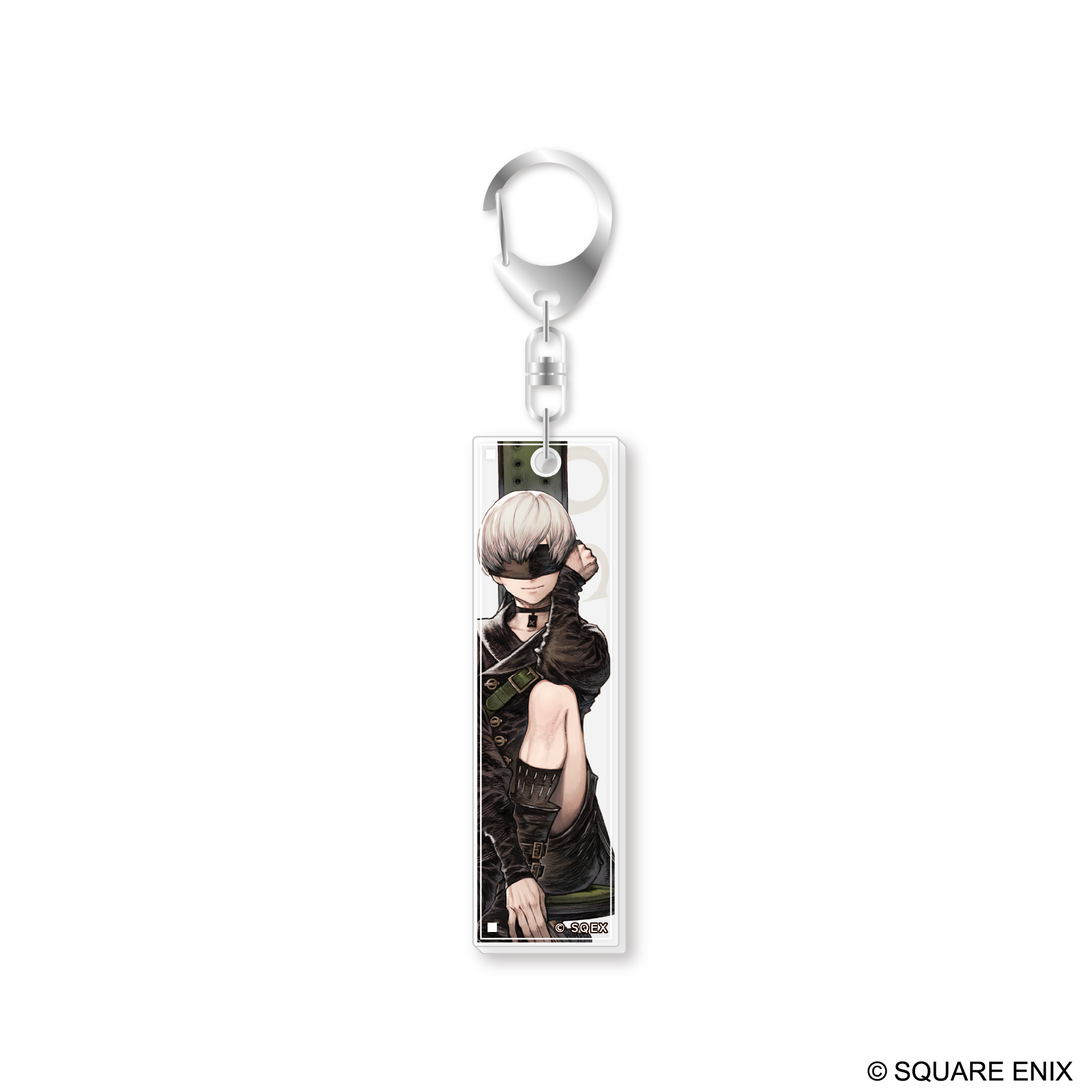 NieR:Automata_アクリルキーホルダー 9Sと書物