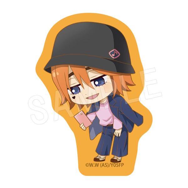 弱虫ペダル LIMIT BREAK_ダイカットステッカー ミニキャラ Portrait Ver. 葦木場拓斗