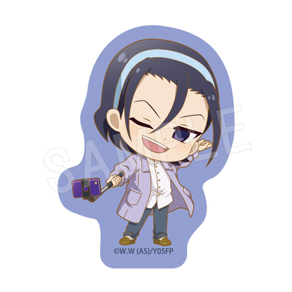 弱虫ペダル LIMIT BREAK_ダイカットステッカー ミニキャラ Portrait Ver. 東堂尽八