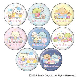 Sumikko Gurashi Wakuwaku Tapioca Convenience Store Munikyara Badge [BOX / 8 pieces]