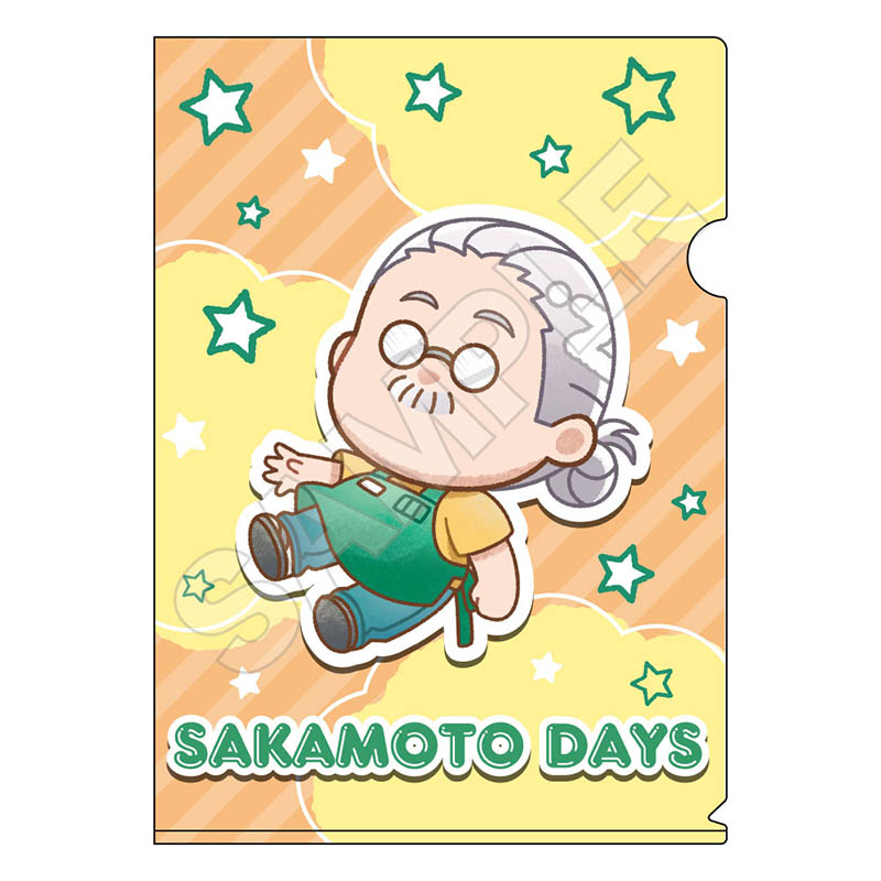 SAKAMOTO DAYS_クレヨンタッチ 浮遊 A4クリアファイル