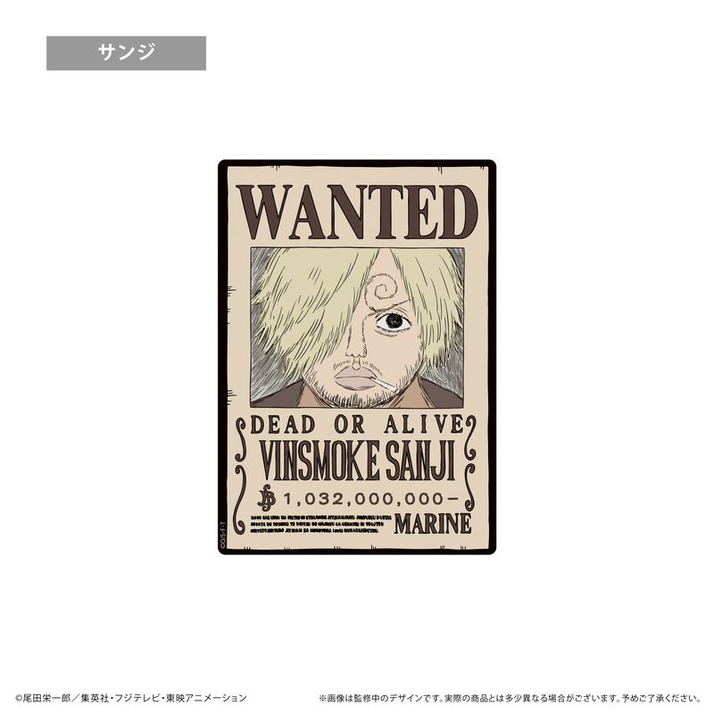 ONE PIECE_手配書マウスパッドVol.4 サンジ | ONE PIECE （ワンピース