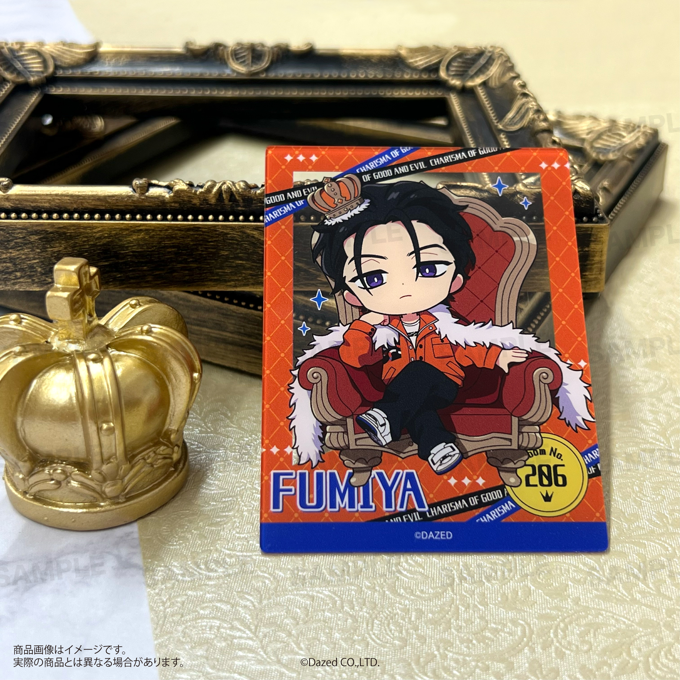 カリスマ_トレーディングアクリルカード 玉座ver