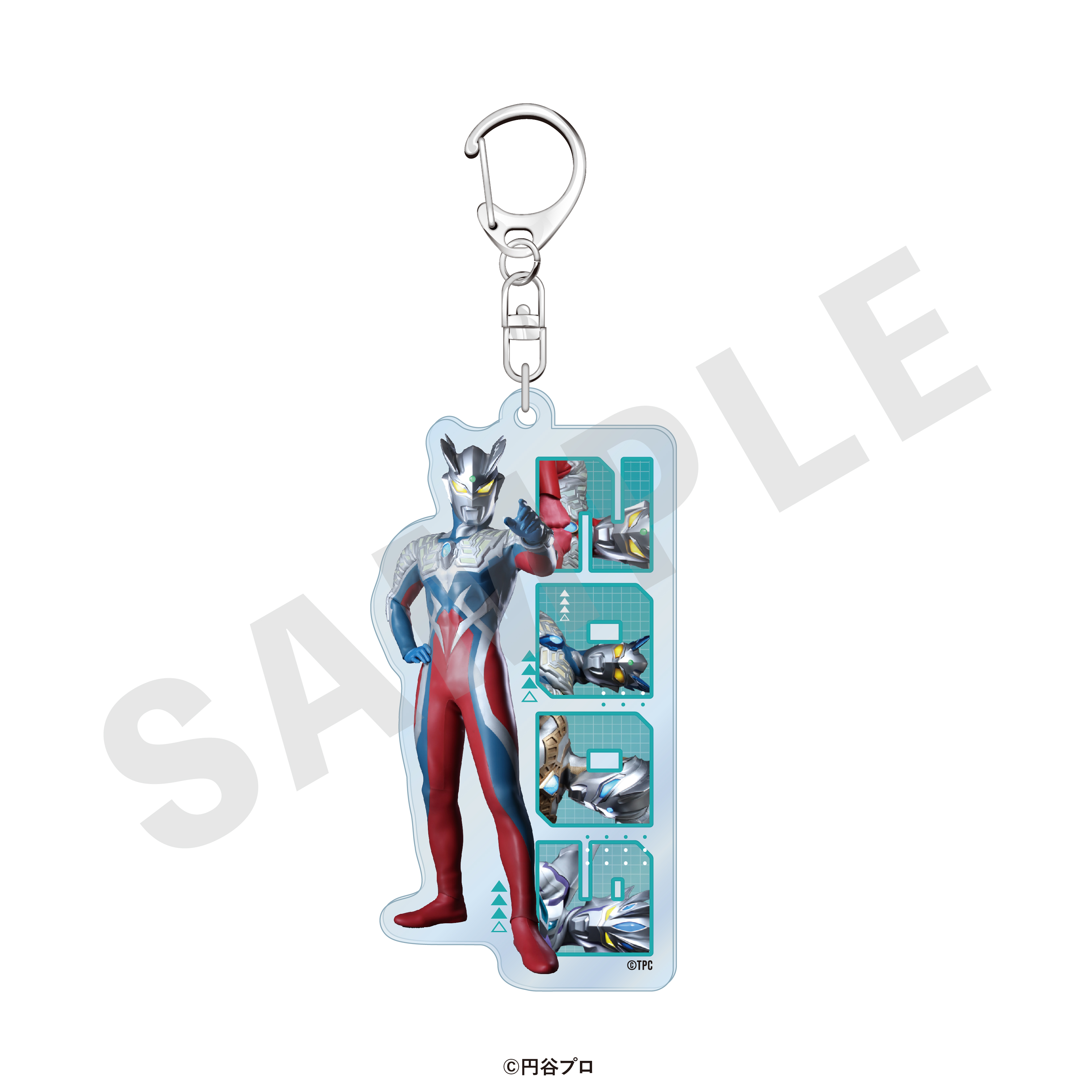 ウルトラマンシリーズ_アクリルキーホルダー（ウルトラマンゼロ）