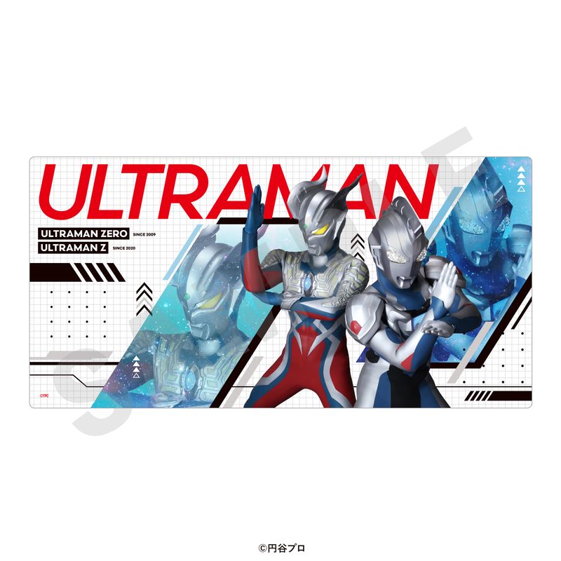 ウルトラマンシリーズ_ラバーマット（ウルトラマンゼロ＆ウルトラマン