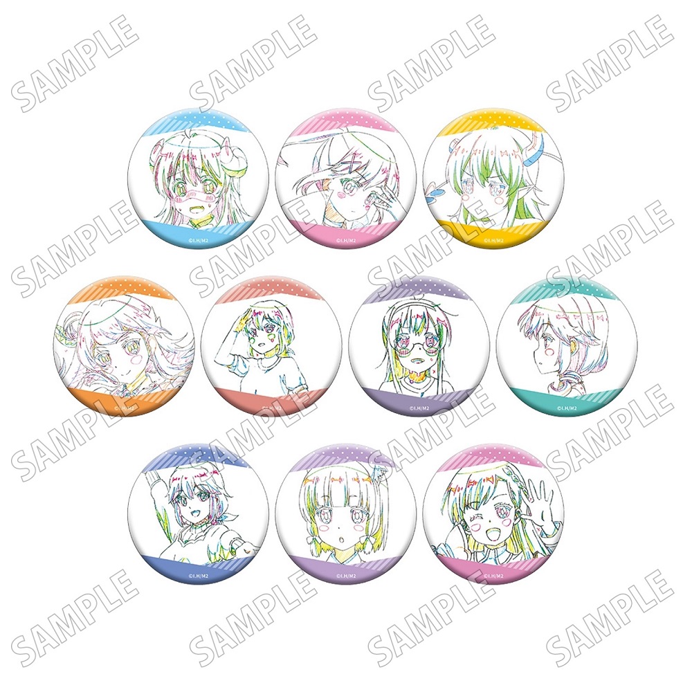 まちカドまぞく 2丁目_アニメ原画缶バッジコレクション【A】　【コンプリートBOX／10個入り】