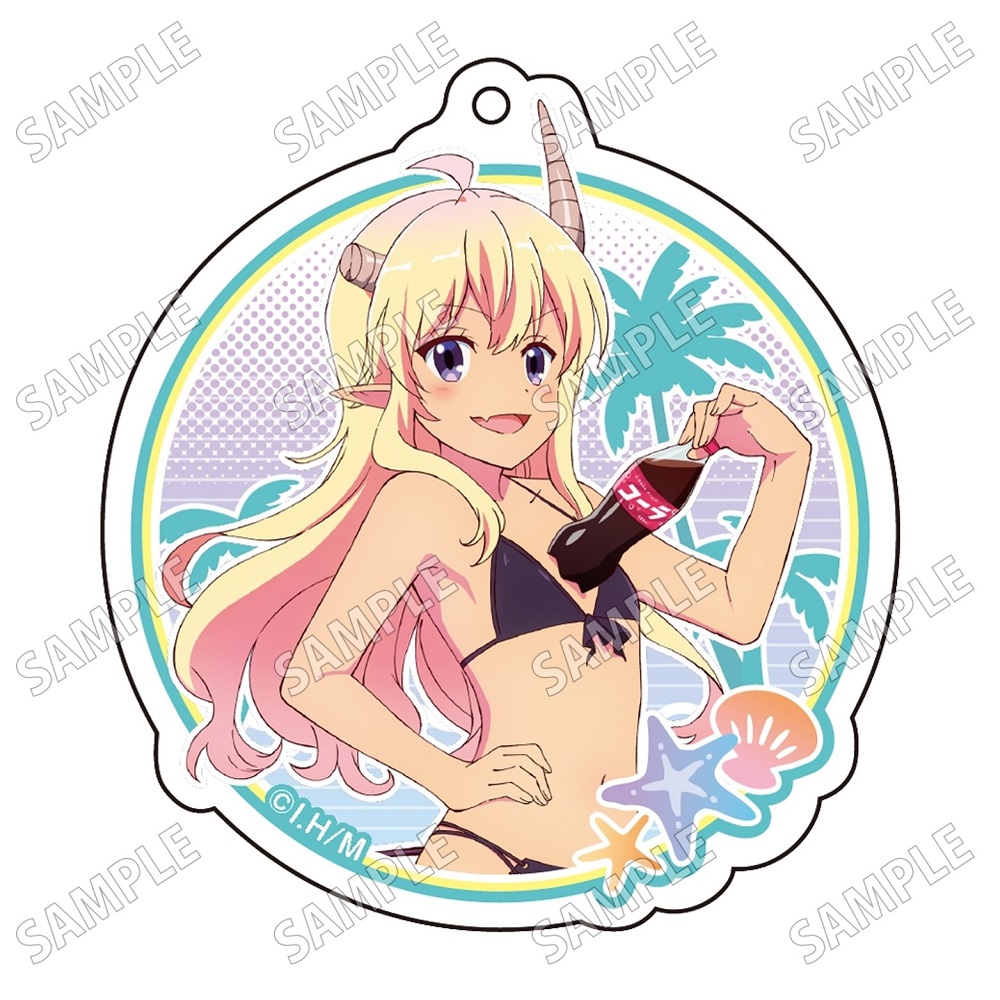 まちカドまぞく_アクリルキーホルダー【海の家ver.】?リリス