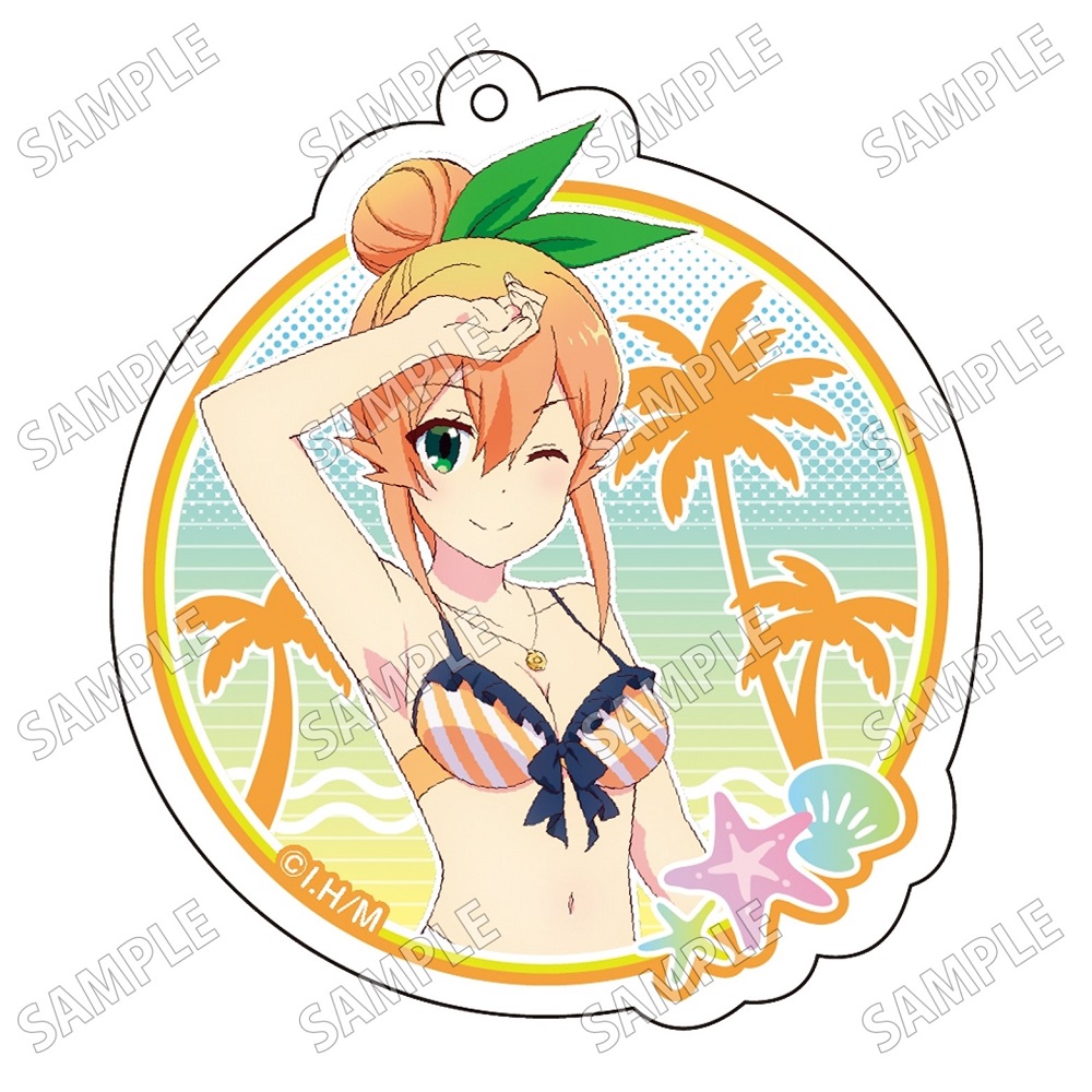 まちカドまぞく_アクリルキーホルダー【海の家ver.】④陽夏木ミカン