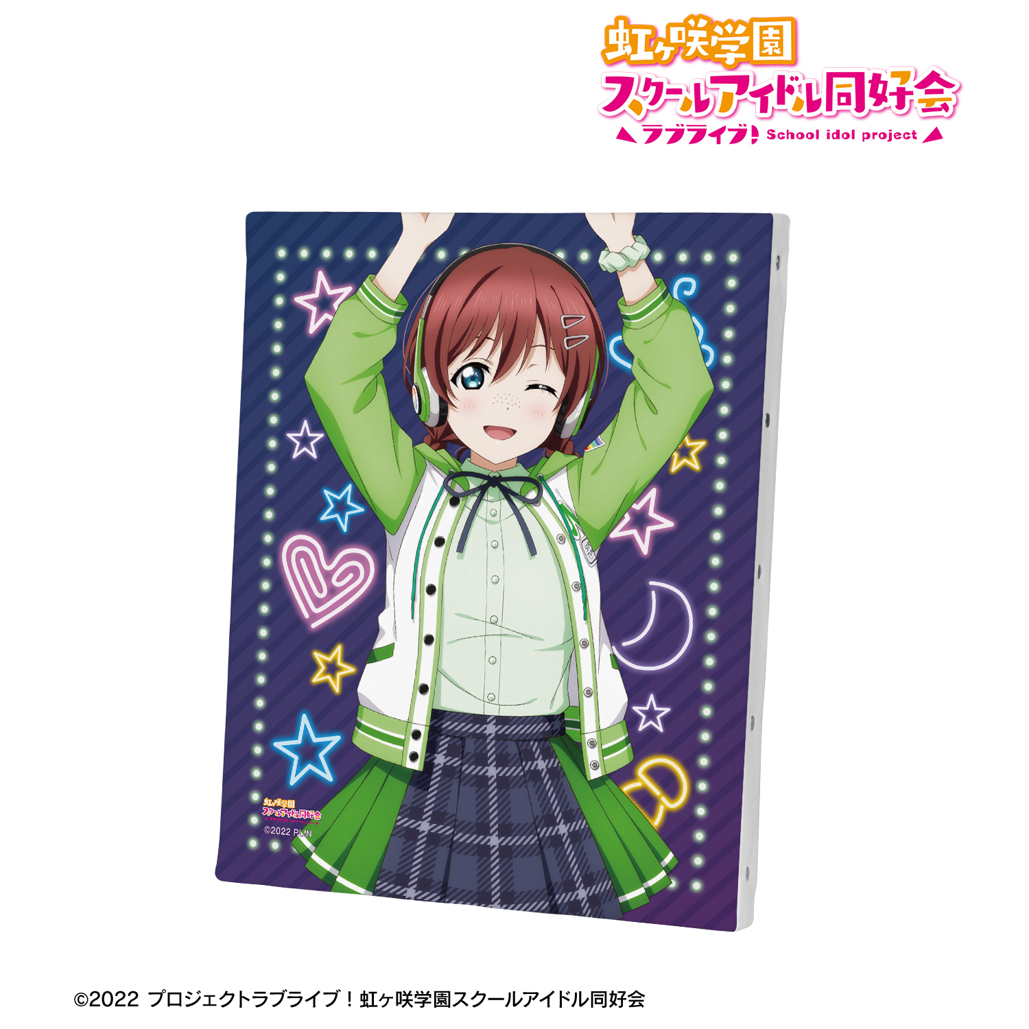 ラブライブ！虹ヶ咲学園スクールアイドル同好会_描き下ろし エマ・ヴェルデ ミラクル STAY TUNE！ キャンバスボード