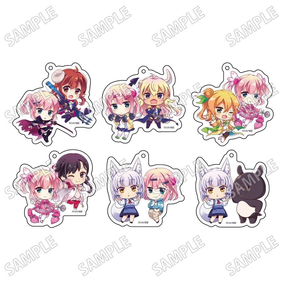 まちカドまぞく 2丁目_デフォルメペアアクキーコレクション【vol.2】　【コンプリートBOX／6個入り】