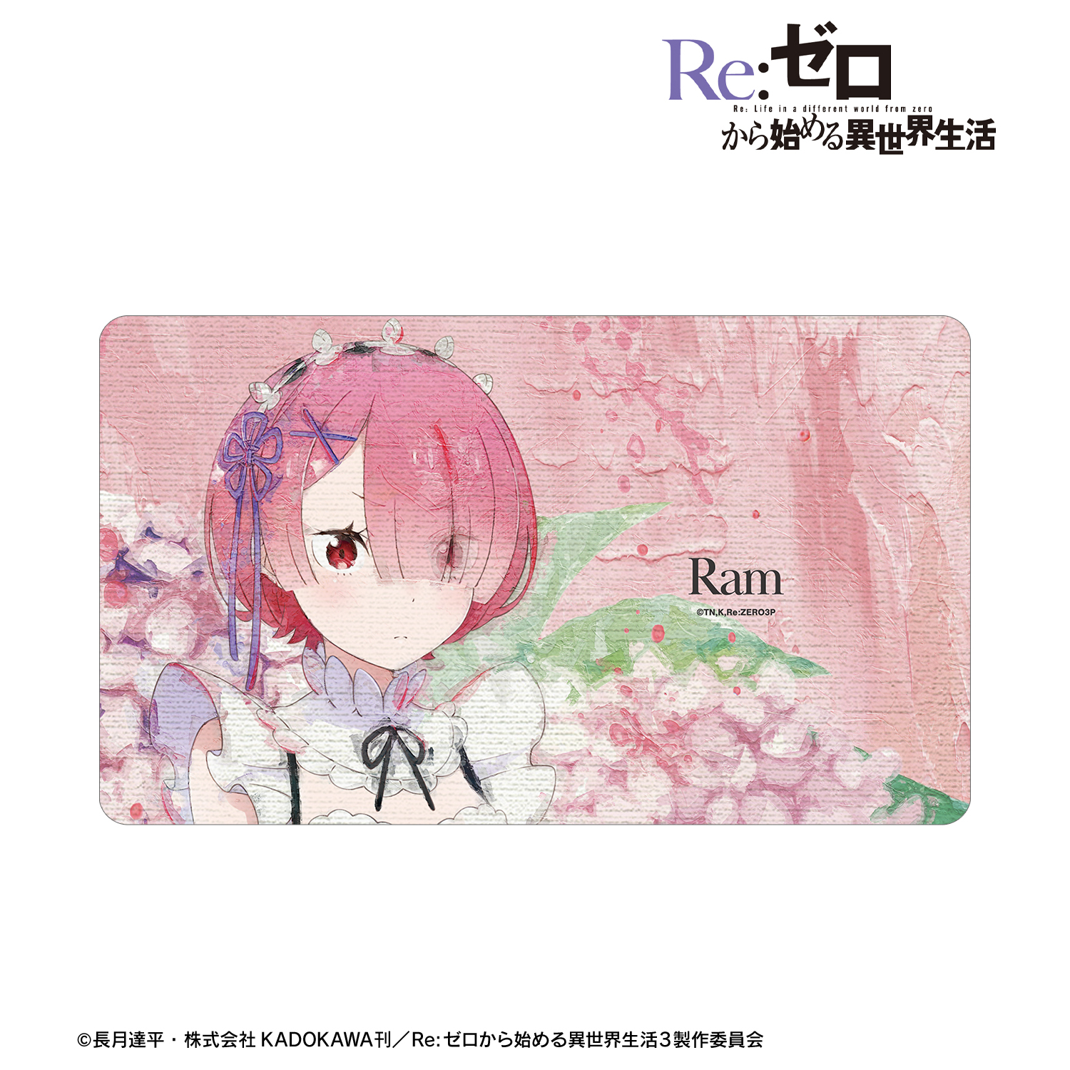 Re:ゼロから始める異世界生活_ラム grunge CANVAS マルチデスクマット