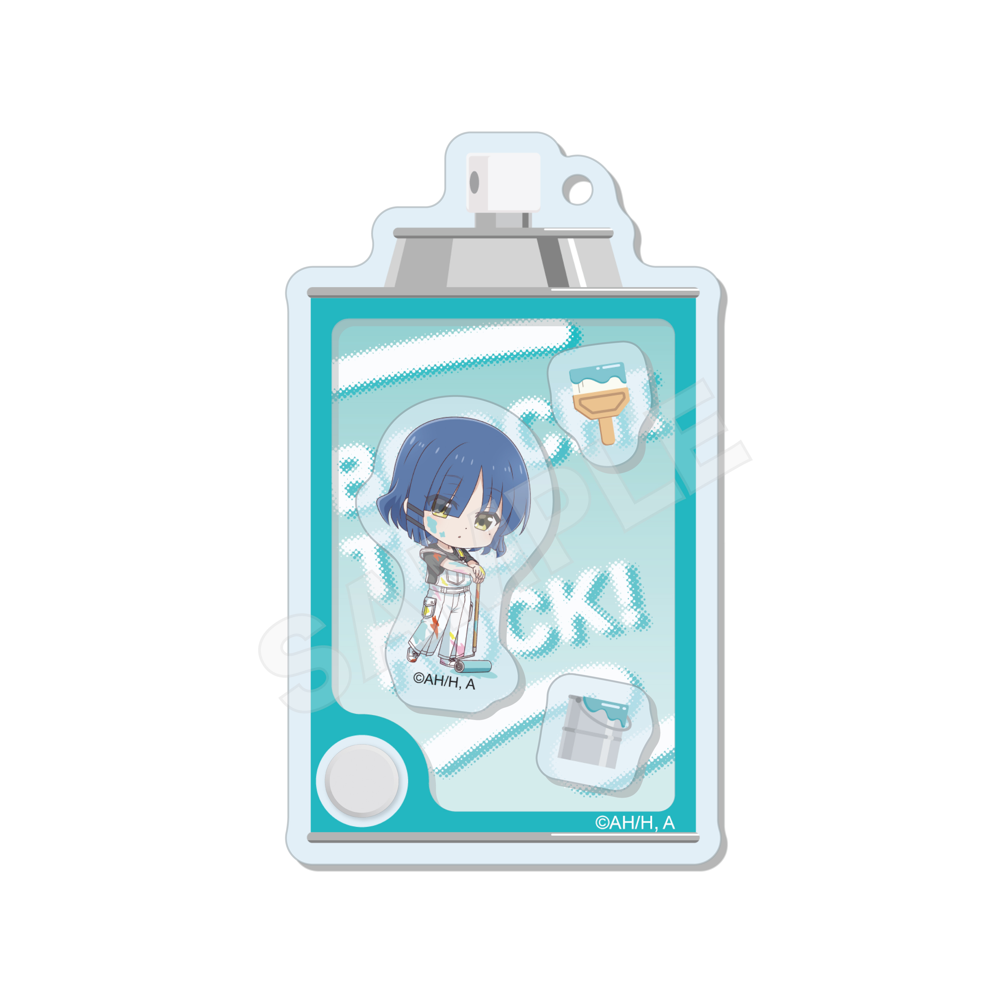 ぼっち・ざ・ろっく！_シャカシャカアクキー /07 山田リョウ(ペインターver.)