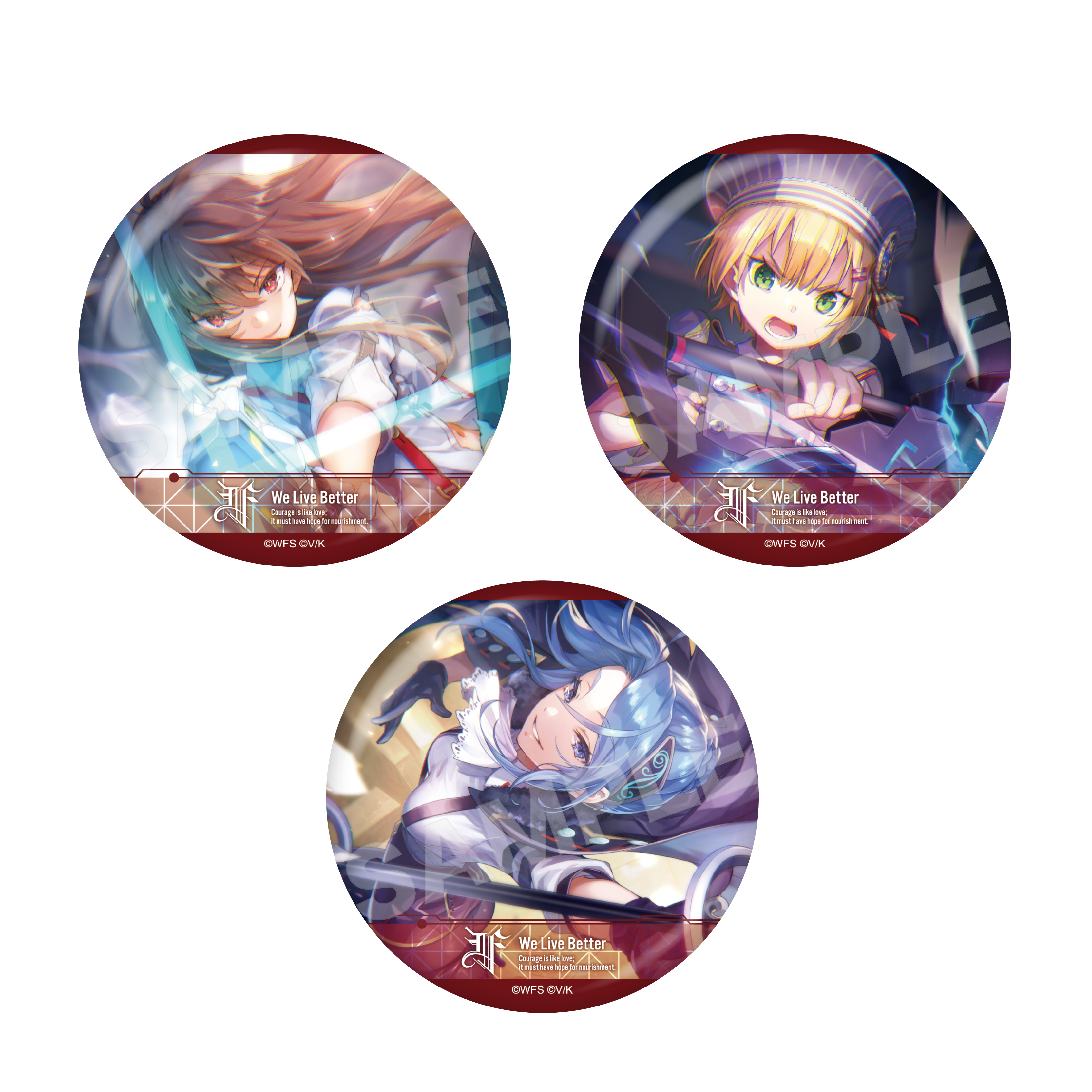 ヘブンバーンズレッド_缶バッジ /07 第31F部隊(全6種