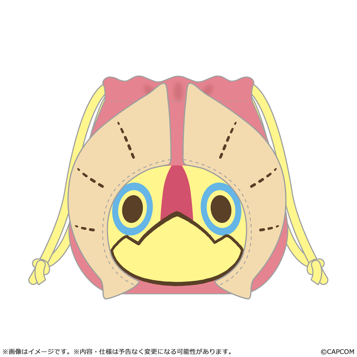 モンスターハンター_モンでふぉ 巾着ポーチ イャンクック